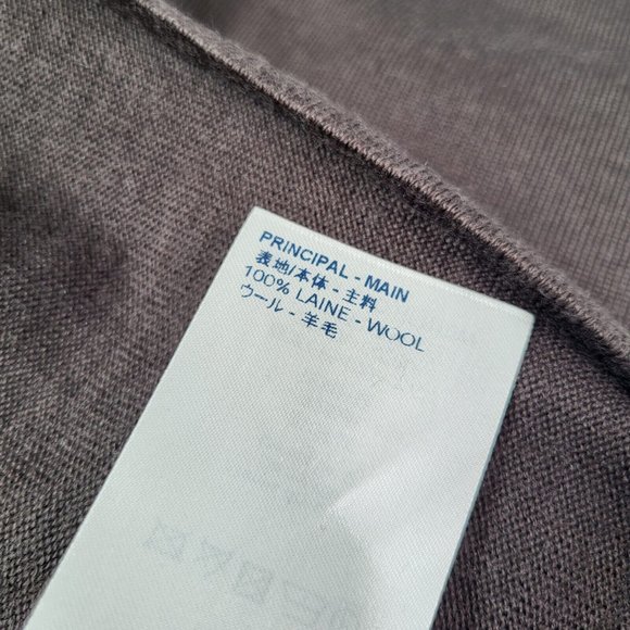 Louis Vuitton Black & Brown Wool Polyester Hooded Jacket - Picture 11 of 16